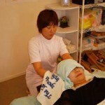 頸椎の調整